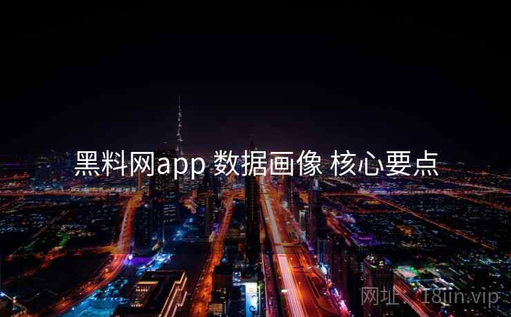 黑料网app 数据画像 核心要点 第1张 黑料网app 数据画像 核心要点 第1张