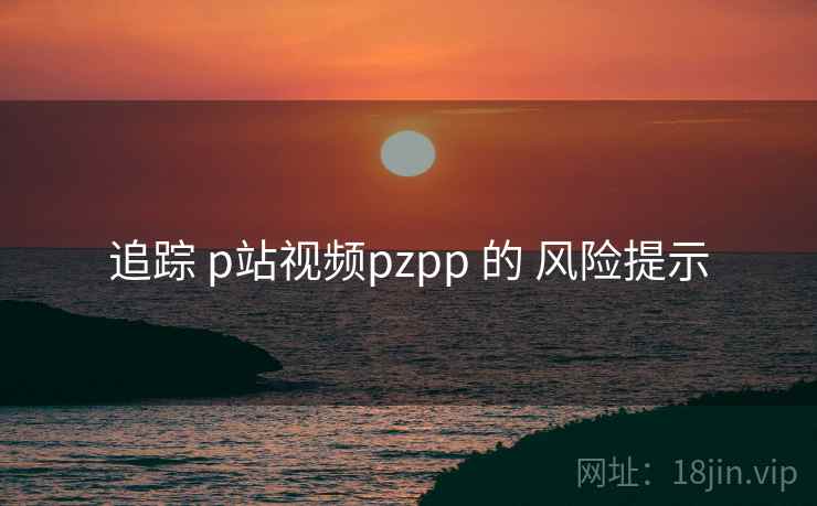 追踪 p站视频pzpp 的 风险提示 第1张 追踪 p站视频pzpp 的 风险提示 第1张